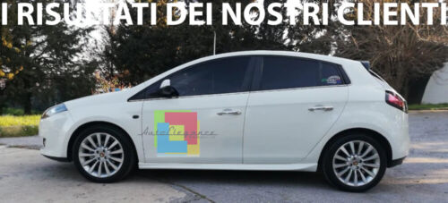 SIDE SKIRTS FIAT BRAVO II SPOILER UNDER DOOR SPORT LOOK IN ABS ..- 
