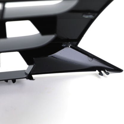 Radiator grille without emblem glossy black for VW Bus T5 Facelift 09-15