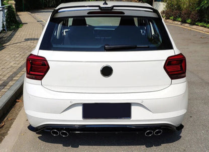VW POLO AW1 DIFFUSORE POSTERIORE SOTTO PARAURTI  ABS 2020+  restyling