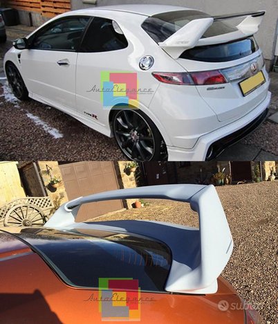 Honda Civic VIII / 8 Rear Spoiler on the Hood 