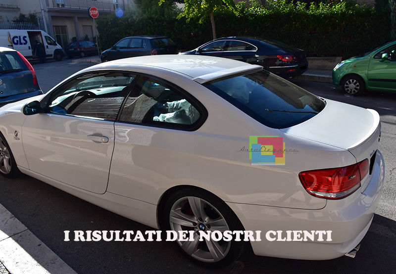 BMW SERIE 3 E92 E93 COUPE CABRIO 06-11 SPOILER POSTERIORE SUL COFANO LOOK M3 AUTOELEGANCERICAMBI