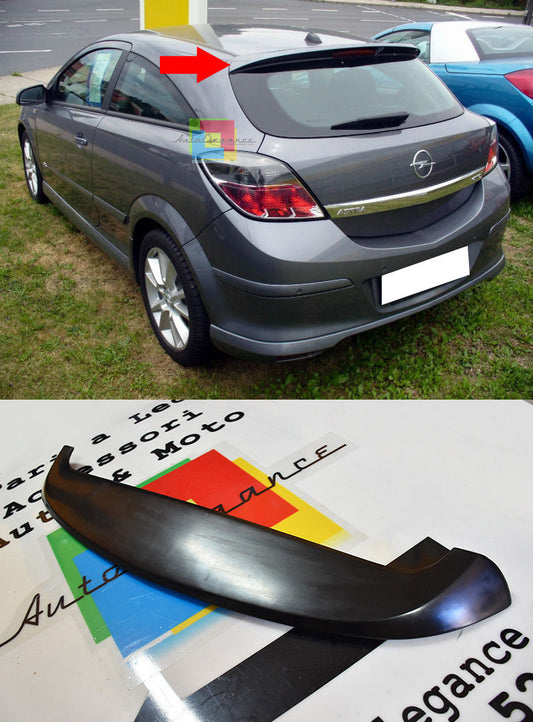 OPEL ASTRA H GTC 2005-2010 SPOILER POSTERIORE SUL TETTO LOOK OPC -.