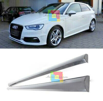 SIDE SKIRTS AUDI A3 8V SPORTBACK 2012-2016 3 DOORS UNDER DOOR SLINE LOOK