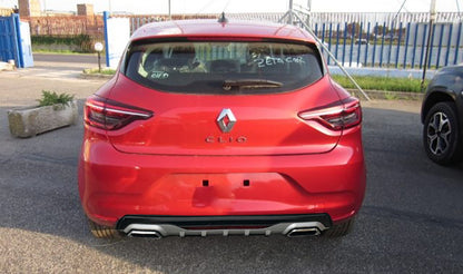 RENAULT CLIO 5 DIFFUSORE SOTTO PARAURTI DIFFUSORE TERMINALI RETTANGOLARI ABS
