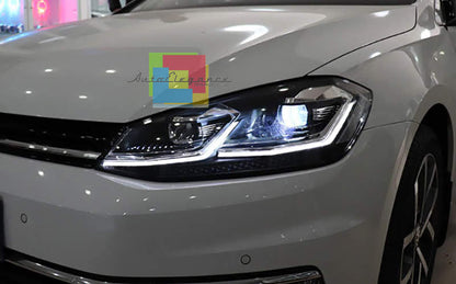 VW GOLF 7 VII FROM 2017 + HEADLIGHTS LED DAYTIME LIGHTS DYNAMIC INDICATORS R