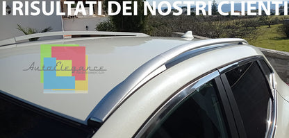 NISSAN QASHQAI J11 2013-2017 BARRE TETTO SATINATE MANCORRENTI PORTAPACCHI