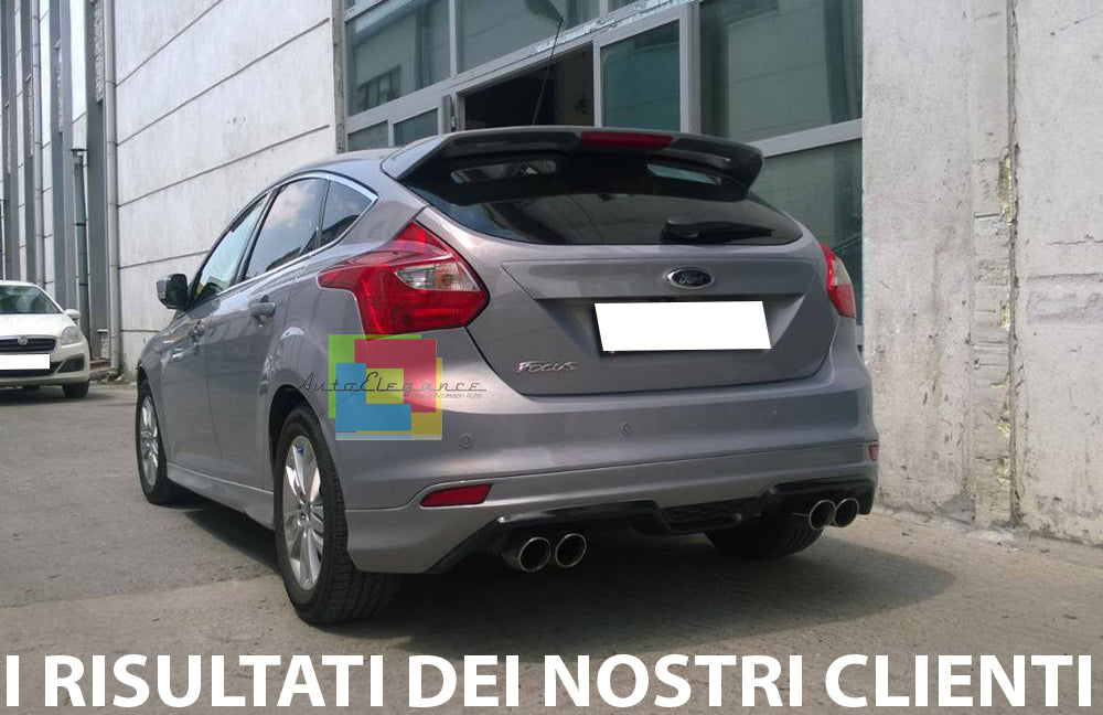 ALETTONE LOOK ST - SPOILER POSTERIORE SUL TETTO FORD FOCUS MK3 5 PORTE 2011-2016 AUTOELEGANCERICAMBI