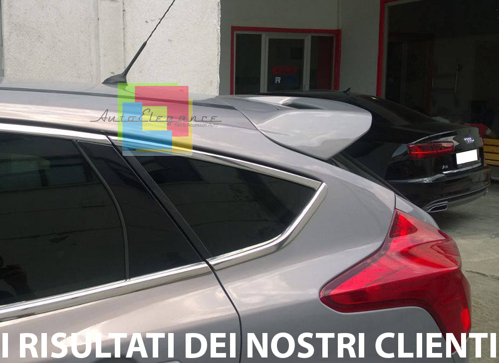 REAR ROOF SPOILER FORD FOCUS MK3 5 DOOR 2011-2016 ST LOOK -