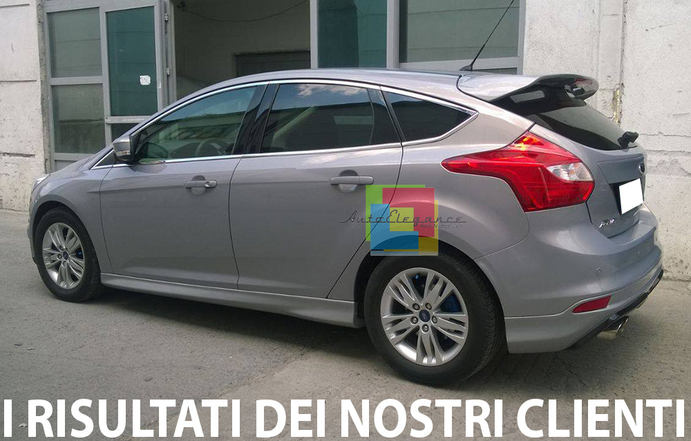 ALETTONE LOOK ST - SPOILER POSTERIORE SUL TETTO FORD FOCUS MK3 5 PORTE 2011-2016 AUTOELEGANCERICAMBI