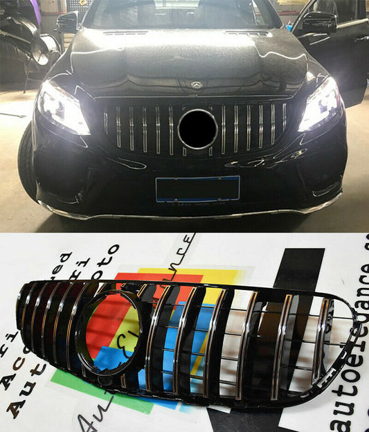 MERCEDES GLE W166 SUV 2015 ONWARDS AMG FRONT GRILLE .- GRILLE