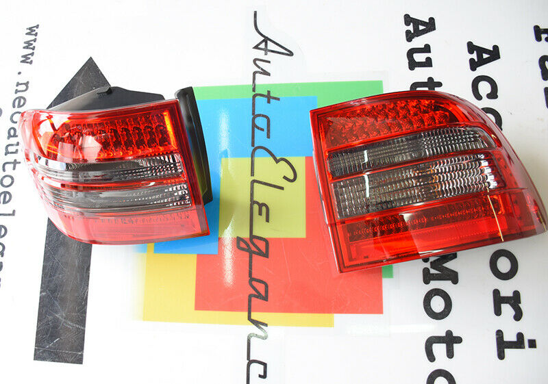 DARK LED REAR LIGHTS PORSCHE CAYENNE 2002-2007 SPORTY LOOK LIGHTS .-