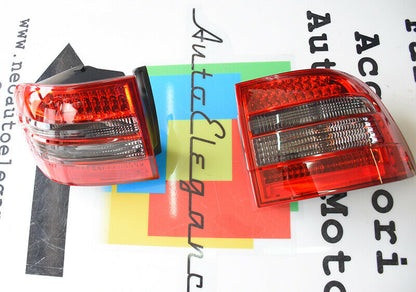 DARK LED REAR LIGHTS PORSCHE CAYENNE 2002-2007 SPORTY LOOK LIGHTS .-