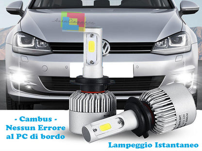 LAMPADE FENDINEBBIA A LED VW GOLF 7 2012+ CAMBUS BIANCO GHIACCIO CREE