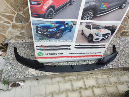 SPLITTER SOTTO PARAURTI ANTERIORE BMW SERIE 5 F10 F11 NERO OPACO M LAMA 0133
