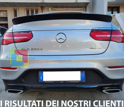 SPOILER POSTERIORE COFANO PER MERCEDES GLC COUPE C253 2015+ ABS AMG