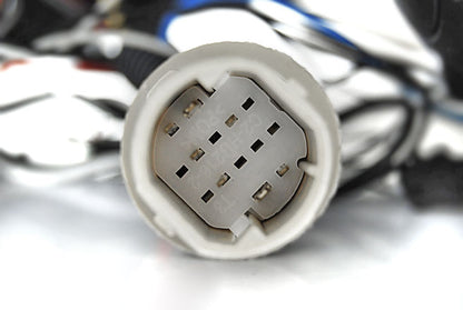 FIAT GRANDE PUNTO 2005-2008 FARI ANGEL EYES BIANCHI FANALI SPORTIVI CROMATI H1 / H1