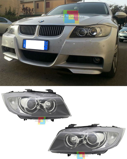 BMW SERIE 3 E90 E91 2004-2008 COPPIA FARI ANTERIORI D1S XENON DI SERIE AUTOELEGANCERICAMBI