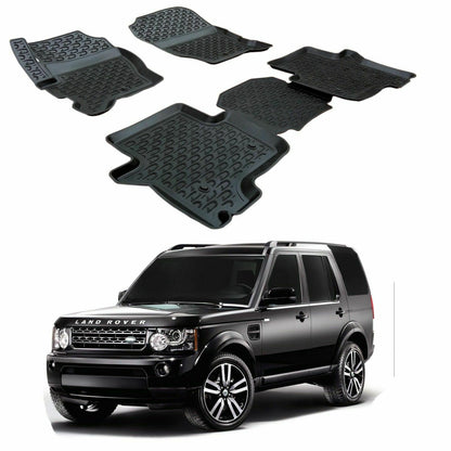 LAND ROVER DISCOVERY 3 TAPPETINI AUTO IN GOMMA - TAPPETI TOP QUALITA -1