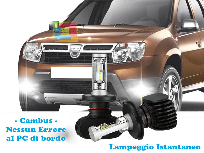 INSTANT FLASHING FOG LIGHTS LED DACIA DUSTER 2010-2013 6000K CREE