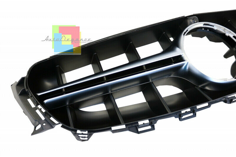 GRIGLIA ANTERIORE MERCEDES CLASSE E W213 2016+ PROFILO SATINATO MASCHERINA -