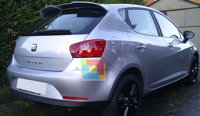 SEAT IBIZA 6J 5 PORTE DAL 2008+ ALETTONE LOOK SPORTIVO SPOILER SUL TETTO -.