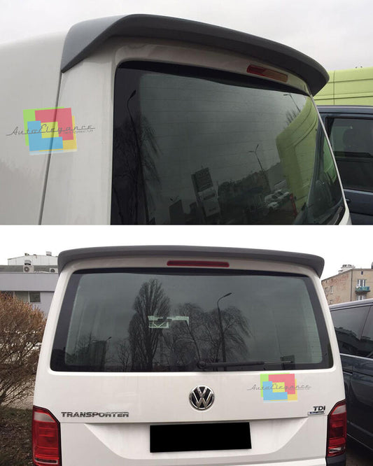 SPOILER POSTERIORE VW T6 TRANSPORTER 2015+ ALETTONE SUL TETTO LOOK SPORTIVO