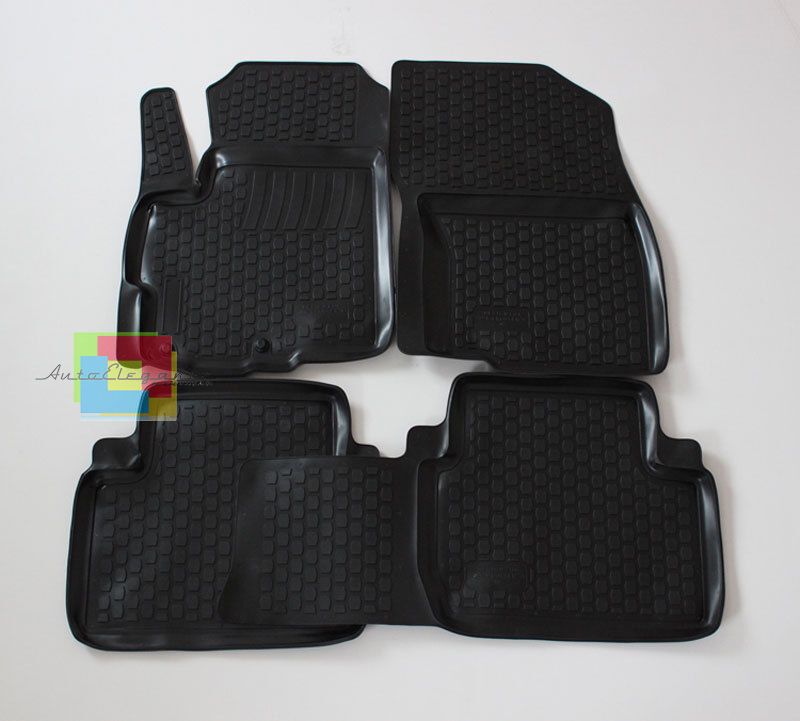 MITSUBISHI OUTLANDER 07-13 SET TAPPETINI AUTO IN GOMMA - TAPPETI TOP QUALITA .-