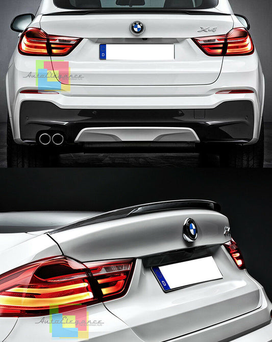 REAR HOOD SPOILER BMW X4 F26 2014+ M LOOK
