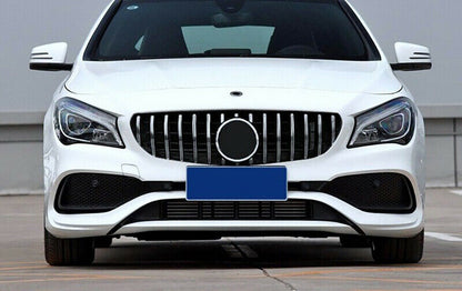 MERCEDES CLA W117 2013 AL 2016 GRIGLIA ANTERIORE AMG PANAMERICANA PROFILI CROMAT