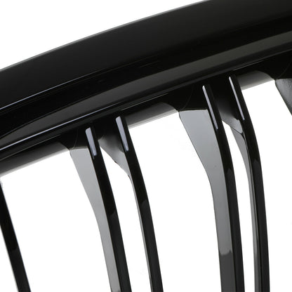 GRIGLIA RENO DOPPIA BARRA NERA LUCIDA PER BMW SERIE 2 F45 F46 GT