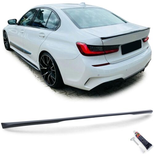 Rear spoiler lip Sport Performance Matt with ABE suitable for BMW G20 Sedan from 18 