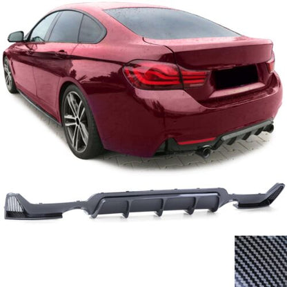 Diffusore posteriore in carbonio ad alte prestazioni adatto per BMW serie 4 F32 F33 F36 435i 440i