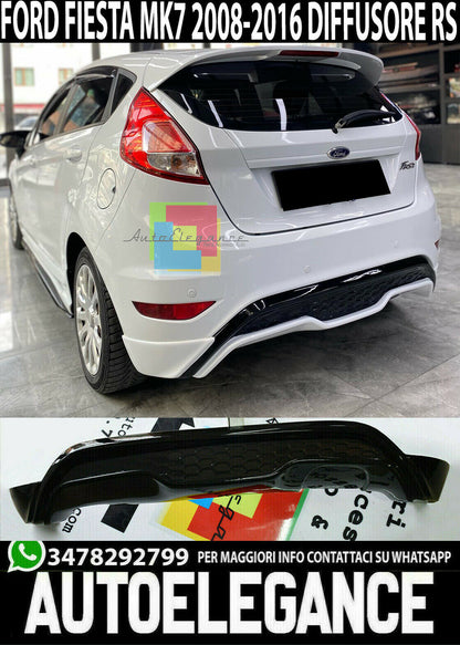FIESTA MK7  MINIGONNE + DIFFUSORE + SOTTO PARAURTI ANTERIORE PER MODELLO 5 PORTE