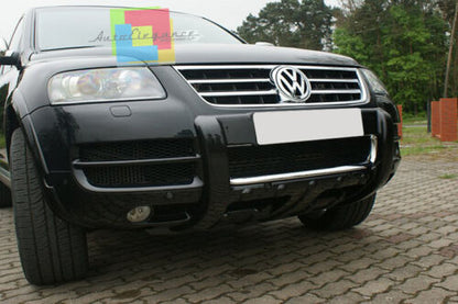 UNDER BUMPER VW TOUAREG 2002-2006 FRONT SPORT LOOK BULL BAR .- 