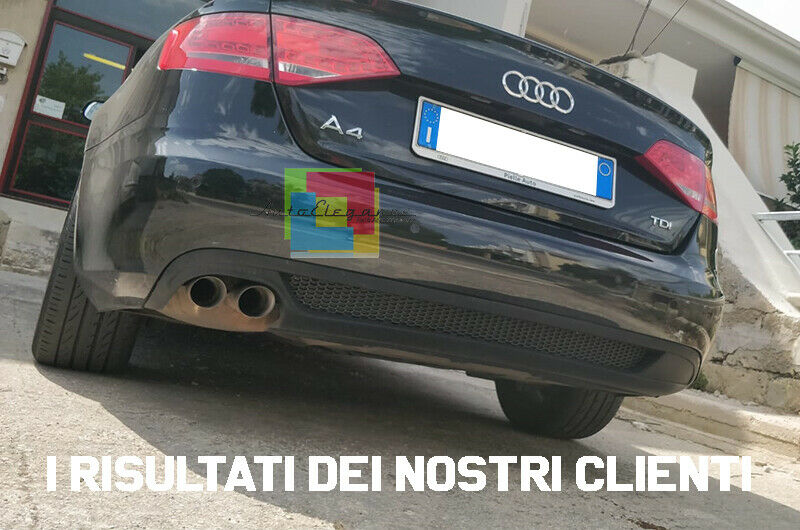 AUDI A4 B8 AVANT BERLINA 2012-2014 DIFFUSORE POSTERIORE SOTTO PARAURTI S LINE AUTOELEGANCERICAMBI