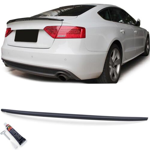 Spoiler posteriore sportivo nero opaco adatto per Audi A5 8T 07-16