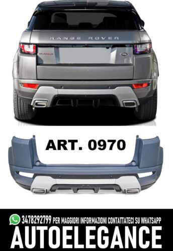 REAR BUMPER FOR RANGE ROVER EVOQUE L538 2011-2017 DYNAMIC LOOK SATIN 