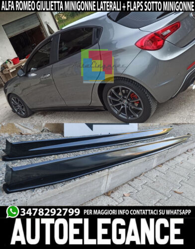 MINIGONNE LATERALI + FLAPS SOTTO MINIGONNE PER ALFA ROMEO GIULIETTA ABS