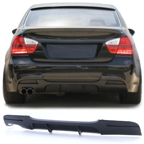 Diffusore posteriore performance opaco adatto per BMW E90 E91 316 318 320 323 325 328 330