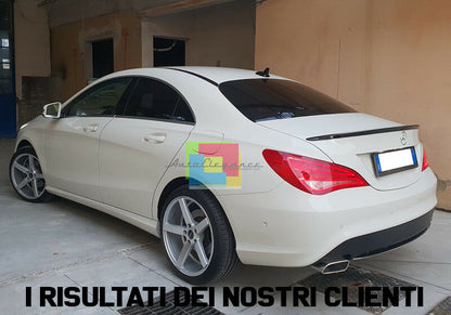 MERCEDES CLA W117 2013+ SPOILER POSTERIORE SUL COFANO AMG DESIGN ABS