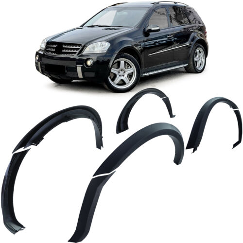 Wheel arch extensions mudguard set suitable for Mercedes ML W164 05-11