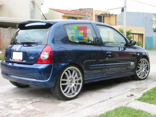REAR WINDOW SPOILER RENAULT CLIO MK2 98-05 V6 LOOK