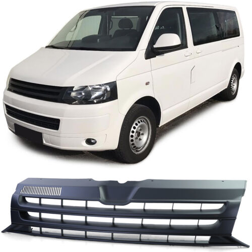 Sport radiator grille without emblem black for VW Bus T5.2 Facelift 09-15 