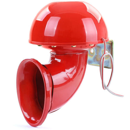 Bull Horn Fanfara Hupe Nebelhorn Sound rot 12 Volt 125db AUTOELEGANCERICAMBI