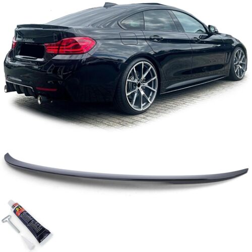 Spoiler posteriore sportivo nero lucido adatto per BMW Serie 4 F36 Gran Coupé dal 14