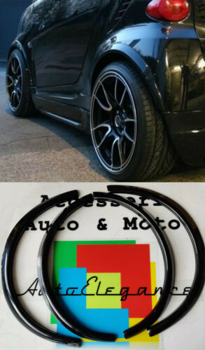 SMART FORTWO 451 SET OF SPOILERS WITH EXTENDED FENDERS IN ABS WITH A SPORTY LOOK .-. 