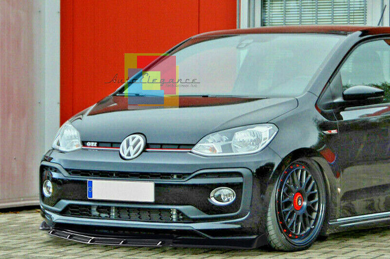 0256 VW UP SPLITTER PARAURTI ANTERIORE NERO LUCIDO LOOK RS AUTOELEGANCERICAMBI