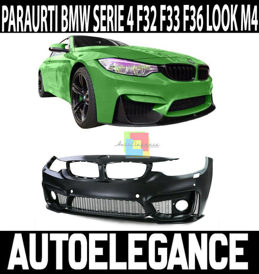 0016 BMW SERIE 4 F32 F33 F36 PARAURTI ANTERIORE DESIGN SPORTIVO LOOK M4 ABS AUTOELEGANCERICAMBI