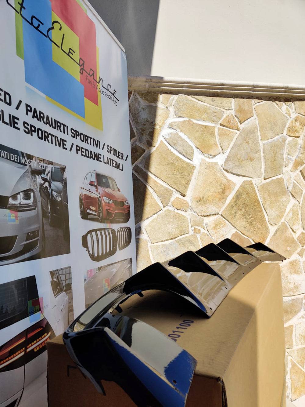 AUDI A3 8V SPORTBACK 2012-2015 DIFFUSORE POSTERIORE PARAURTI SLINE - S3 RS3 AUTOELEGANCERICAMBI