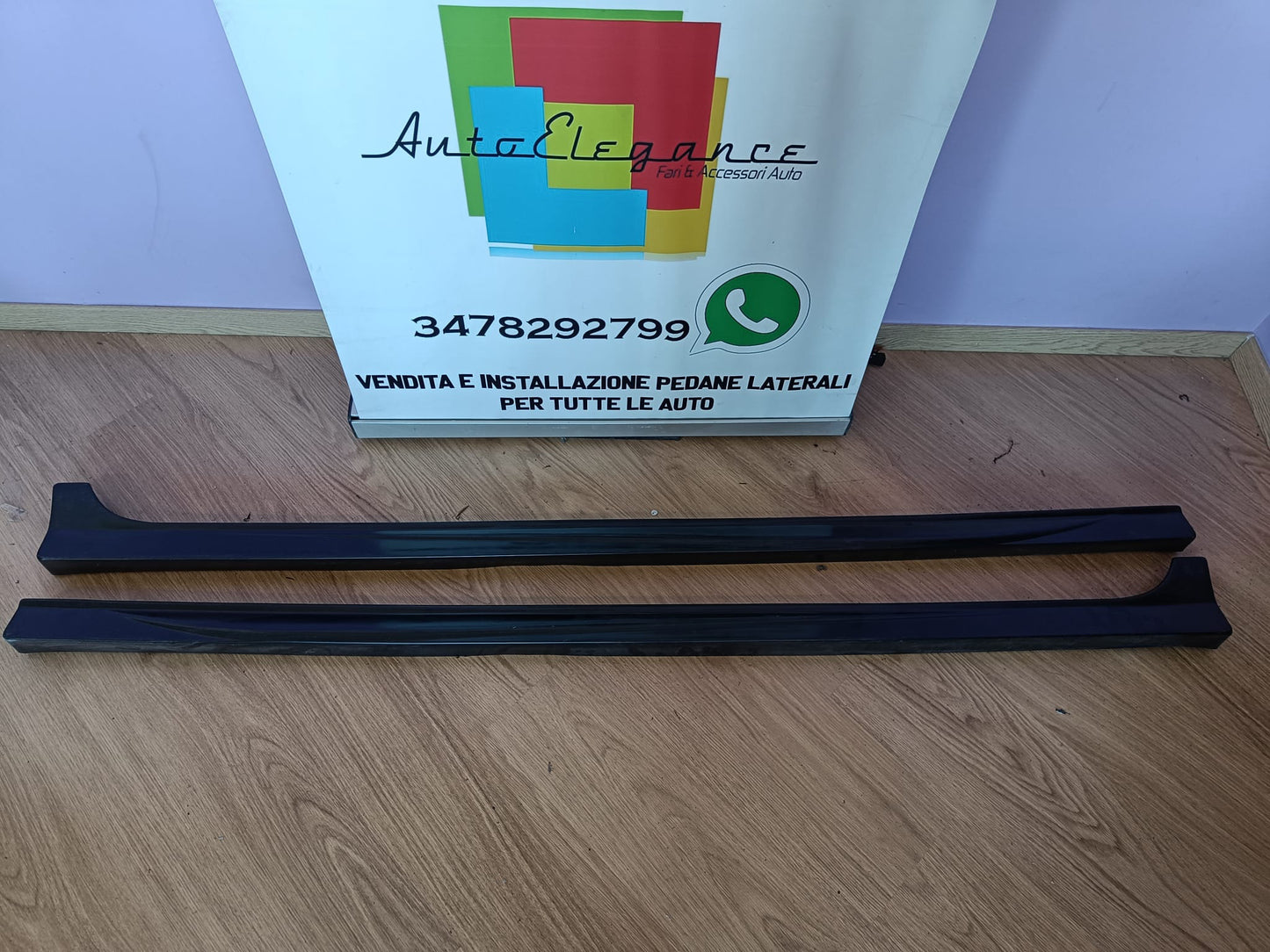 OPEL CORSA E 5 DOORS 2014+ SIDE SKIRTS ABS OPC LOOK UNDER DOOR 0256